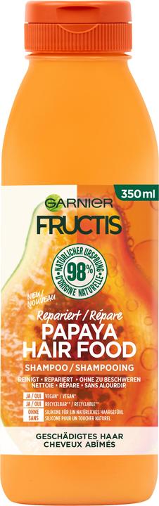 Actual product image Garnier Fructis Hair Food Papaya (350 ml, Liquid shampoo)