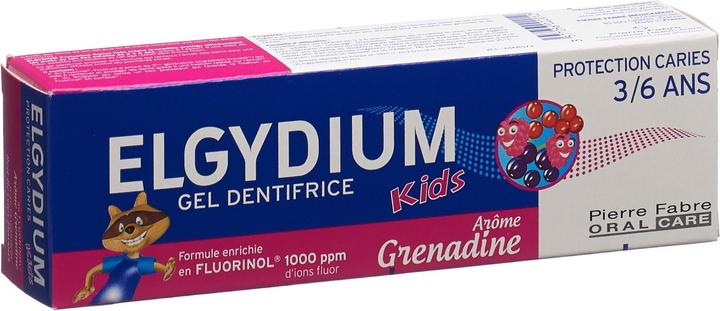 Elgydium Kids rote Beeren 3-6 Jahre Zahnpasta Zahnpasta (50 ml)