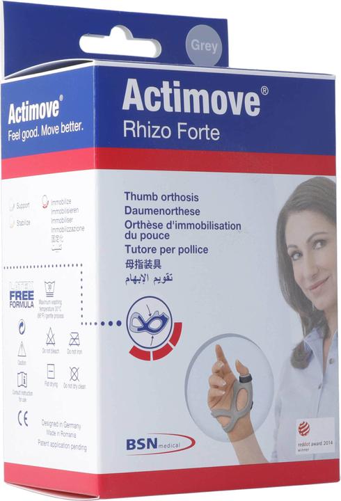 Actual product image BSN RhizoForte Daumenorthese Handbreite 8-8.7cm links