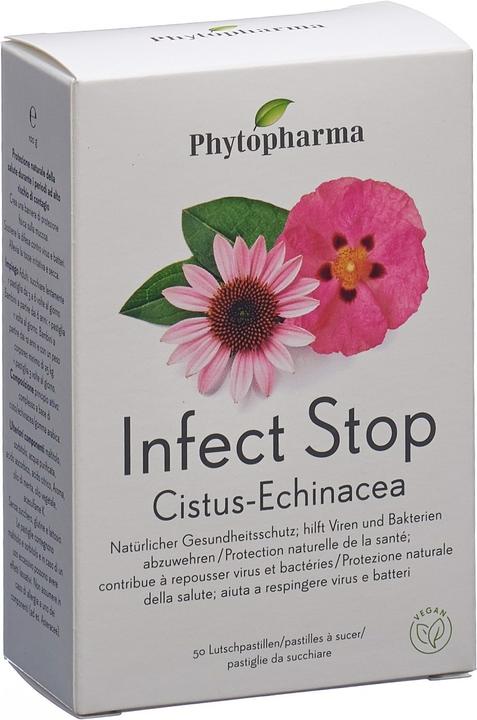 Actual product image Phytopharma Infect Stop Lutschpastillen (50 Piece)