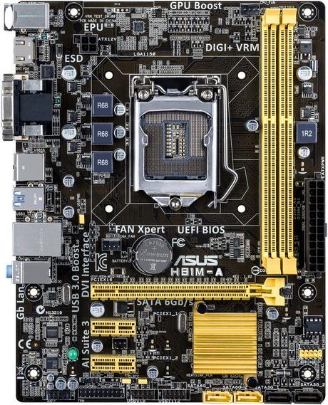 Produktbild ASUS H81m-A (LGA 1150, Intel H81, mATX)