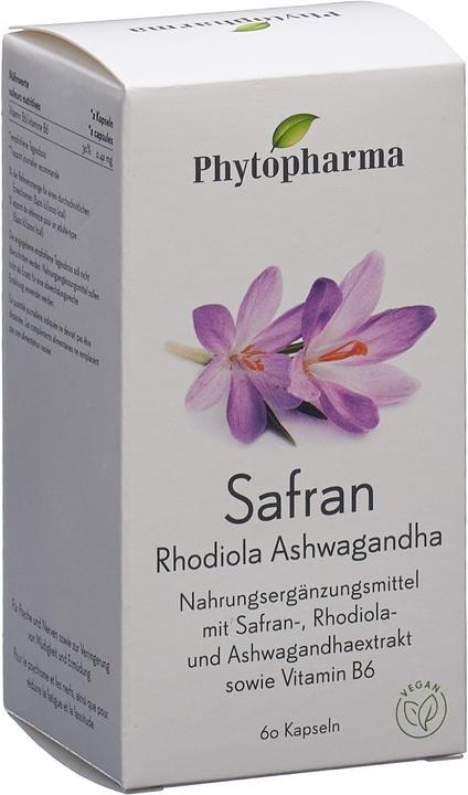 Phytopharma Safran (60 Stück, Kapseln, 60 g)