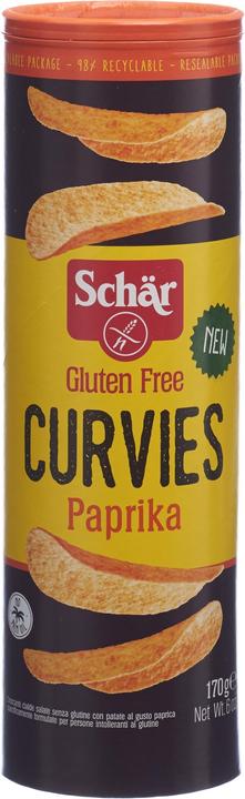 Actual product image Schär Curvies Paprika glutenfrei (220 g)