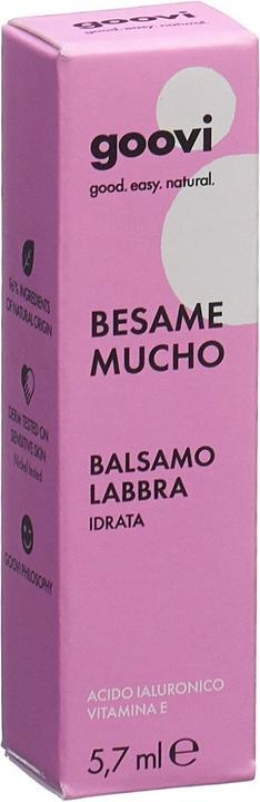 Goovi BESAME MUCHO Lippenbalsam Feuchtigkeitspendend (Balsam, 5.70 ml)