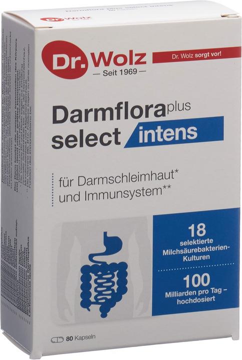 Dr. Wolz Darmflora plus select intens (80 Stück, Kapseln, 72 g)
