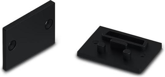 Immagine prodotto LEDsON Tappo In Alluminio Per Diffusore Pmma Per Profili LED Della Serie 'Alu-Epoxy' - Senza Foro Per Il