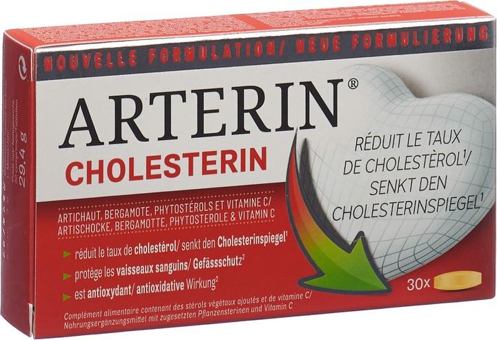 Image du produit Arterin Cholesterin (30 pièce(s), Cachets, 45 g)