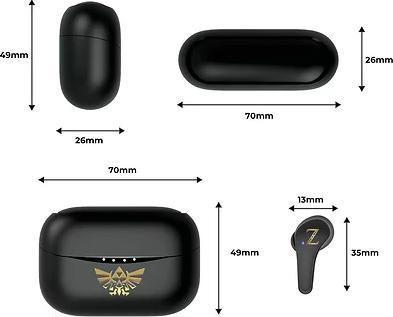 Produktbild OTL Nintendo Zelda Earpods True Wireless (keine Geräuschunterdrückung, 6 h, Kabellos)