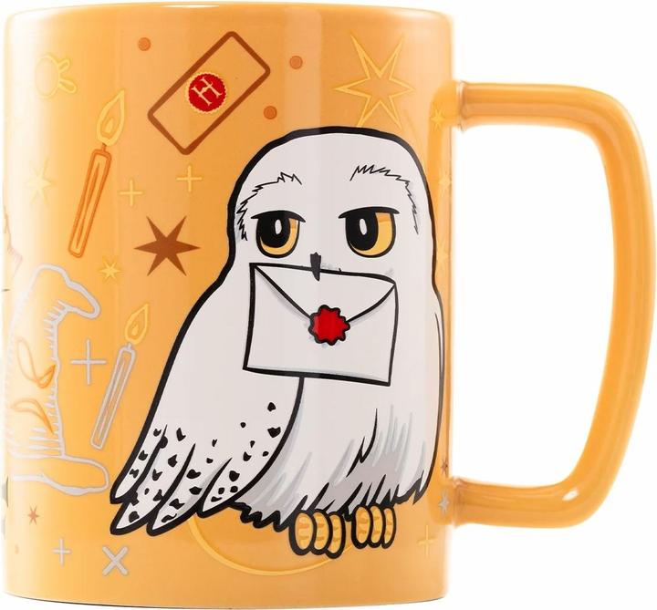 Actual product image Pyramid Harry Potter Fuzzy Mug Hedwig (440 ml, 1 x)