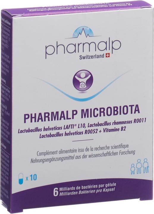 Image du produit Pharmalp MICROBIOTA Kapseln (10 pièce(s), Capsules, 18 g)