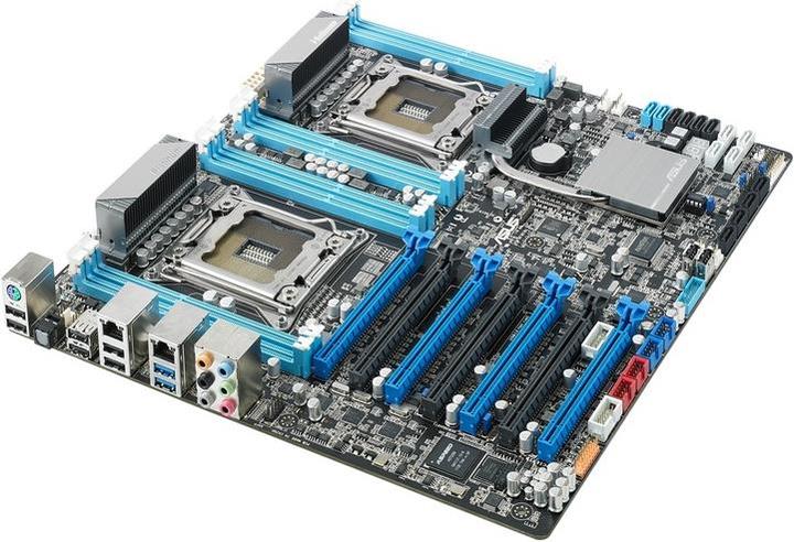 Image du produit ASUS Z9PE-D8 WS (double CPU) (LGA 2011, Intel C602, E-ATX, XL-ATX)