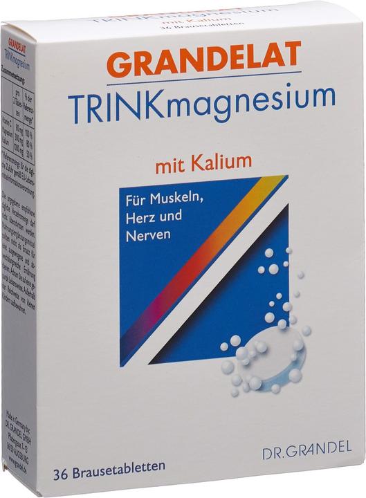 Actual product image Dr Grandel Magnesium Brausetablette (36 Piece, Effervescent tablet, 249 g)