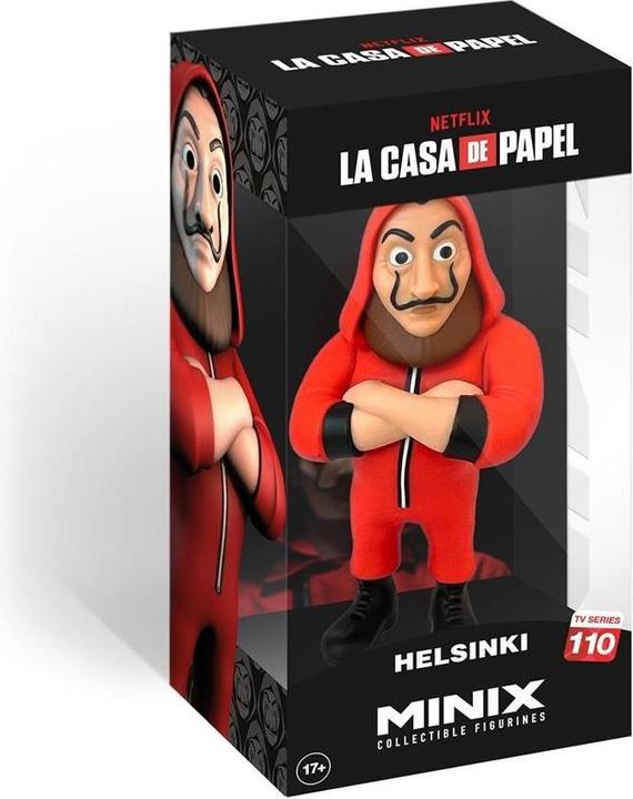 Immagine prodotto NoName LA CASA DE PAPEL - Helsinki avec Masque - Figurina Minix 12 cm