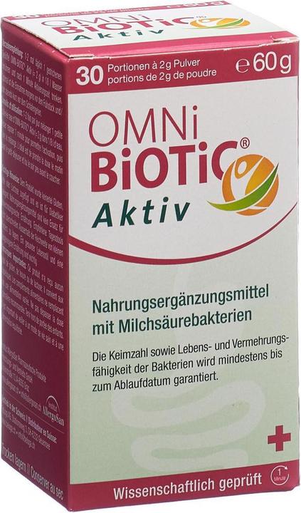 Image du produit Omni Biotic Poudre active 60 g (1 pièce(s), Poudre, 60 g)