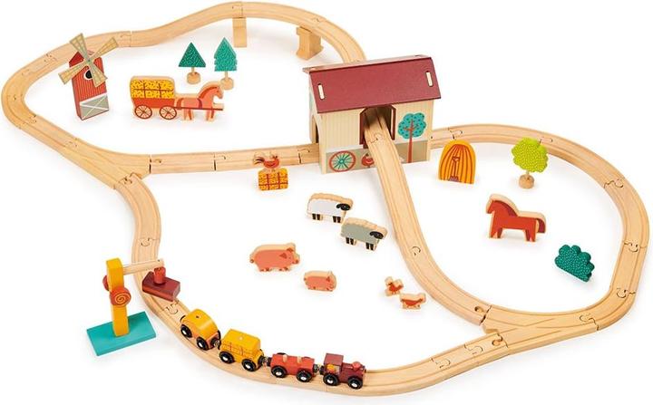 Produktbild Mentari Train Set - Farmyard (MT7703)