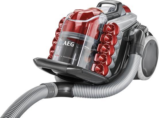 Produktbild AEG LX9-2-WR-P Staubsauger ohne Beutel, rot