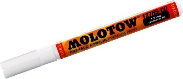 Image du produit Molotow AKRYLMARKER 1.5mm SIGWHITE (Blanc de signalisation, 1.50 mm, 1 x)