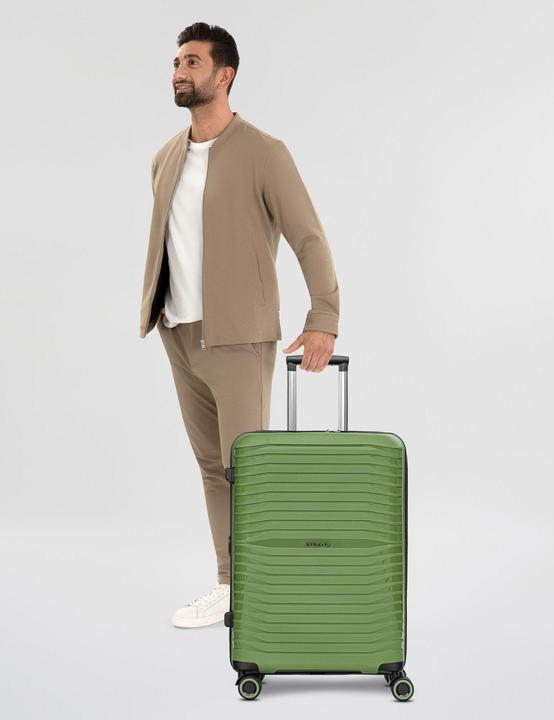 Actual product image Stratic Shine 4-wheel trolley 65 cm with expansion fold (69 l, M (50 - 90l))