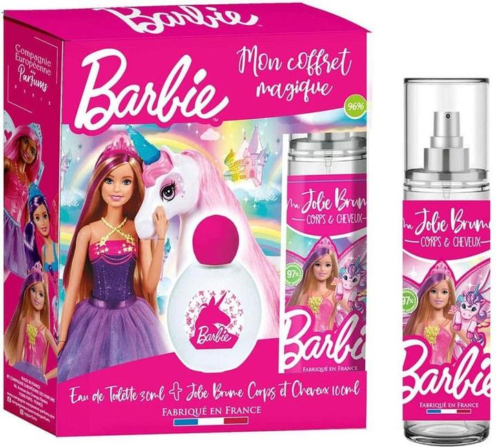 Produktbild Christine Arbel Barbie Parfümset Eau De Toilette für Kinder Mädchen 30ml (Eau de Toilette, 130 ml)