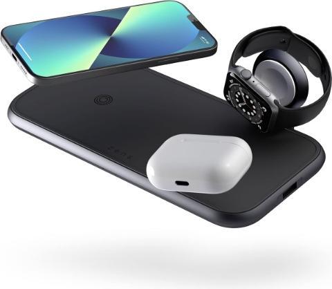 Immagine prodotto Zens Caricabatterie wireless 4 in 1 in alluminio (incl. cavo MFi Apple Watch) (45 W)