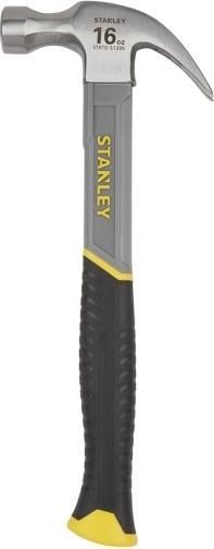 Actual product image Stanley All Purpose Cutter, STHT0-51309 16oz Claw Hammer Fibreglass Bent (450 g)