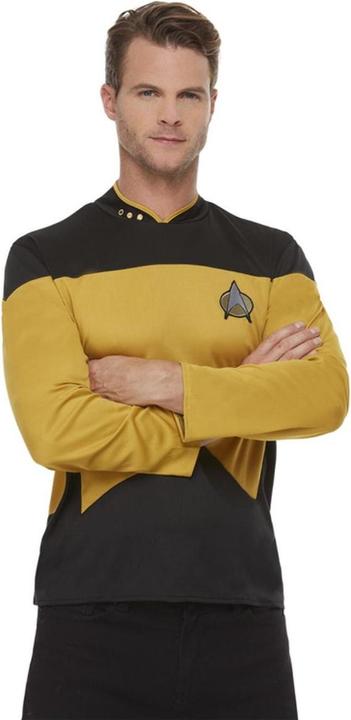 Actual product image Smiffys Star Trek: Uniform Yellow - Technology & Security (XL)
