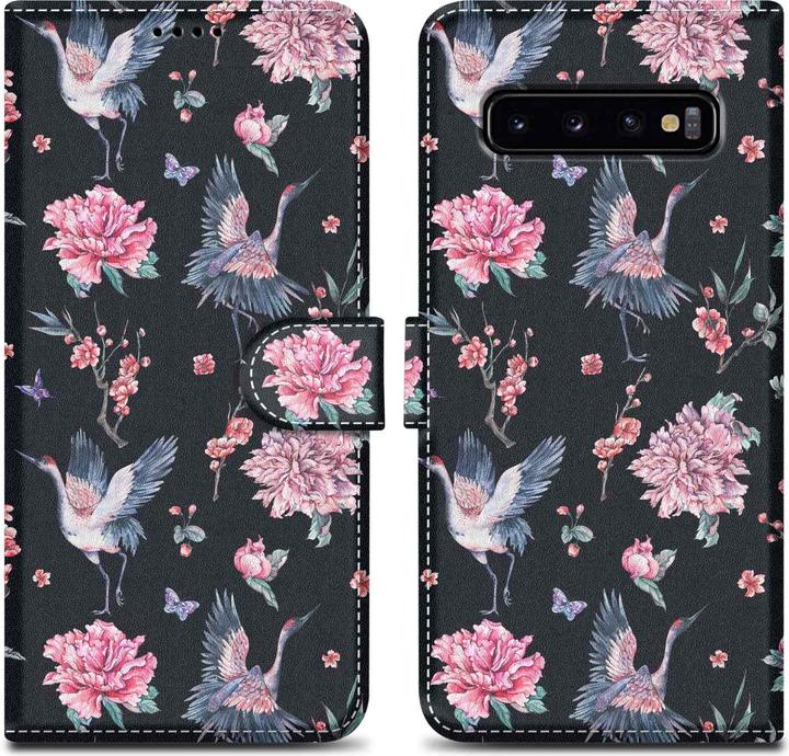 Kranich & Blumen No. 9