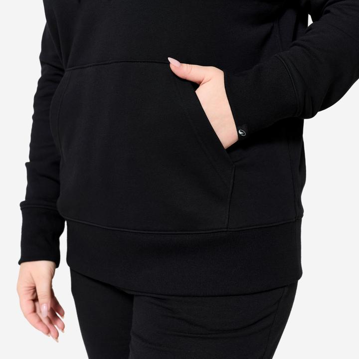 Actual product image Domyos Hoodie Damen lang - schwarz (XS)