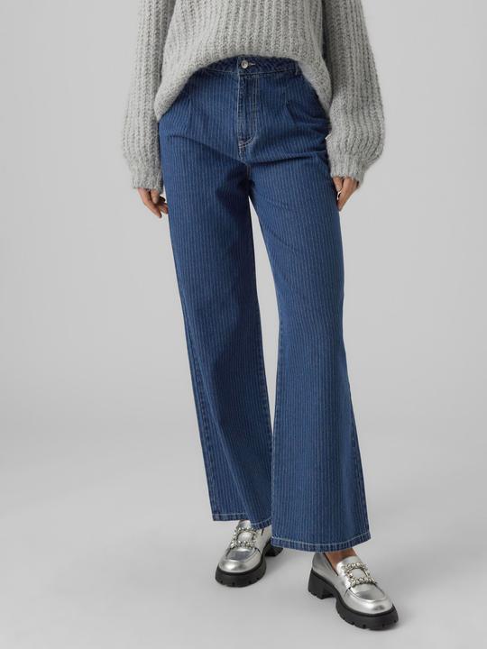 Immagine prodotto Vero Moda VMKATHY Hohe Taille Locker geschnitten Jeans Weit geschnitten (W28/L32)