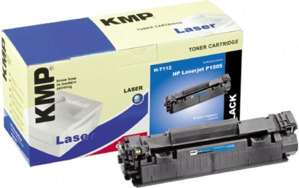 Produktbild KMP H-T112 Toner kompatibel mit HP CB 436 A (BK)