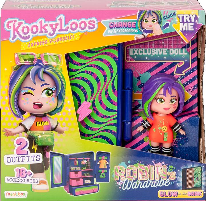 Actual product image Magic Box Kookyloos Wardrobe Robin'S