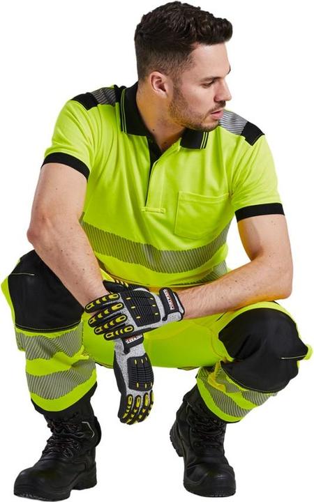 Actual product image Portwest Unisex Adult Hi-Vis Work Trousers (42)