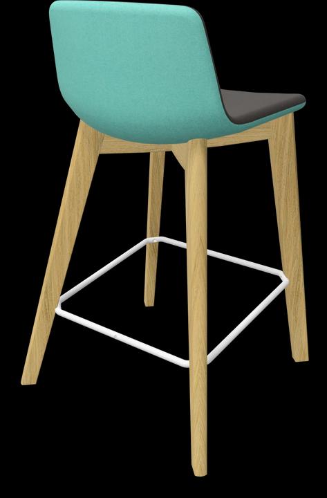 Immagine prodotto Narbutas Sgabello da bar Twist & Sit