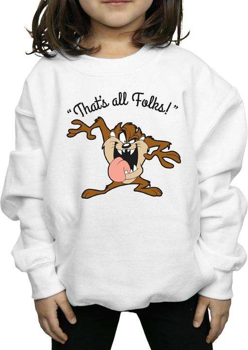 Produktbild Looney Tunes Taz That's All Folks Sweatshirt Mädchen (152, 158)