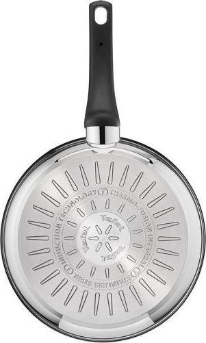 Actual product image Tefal Emotion 24 cm frying pan in stainless steel E30004 (24 cm, Frying pan, Stainless steel)