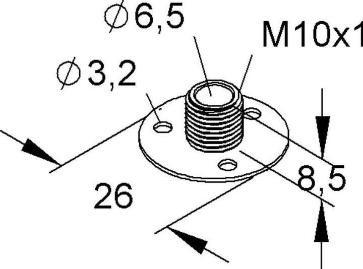 Actual product image HKL Disc nipple