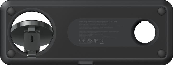 Produktbild Anker Stacja magnetyczna pozioma MagGo 15W 3-in-1 Czarna (25 W)