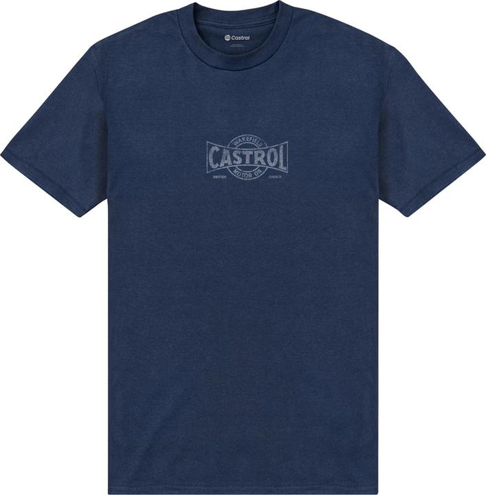 Actual product image Castrol Unisex Adult Vintage T-Shirt (L)