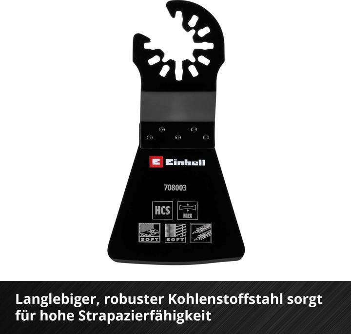 Produktbild Einhell Schaber, 708003, HCS, Flexibel, 52 mm