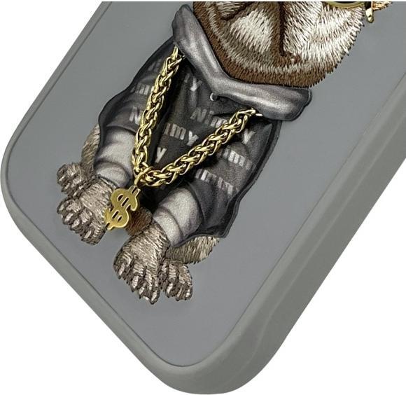 Produktbild Nimmy case iPhone 16 Pro Max 6.9" gray Glasses Cool Dog (Apple iPhone 16 Pro Max)