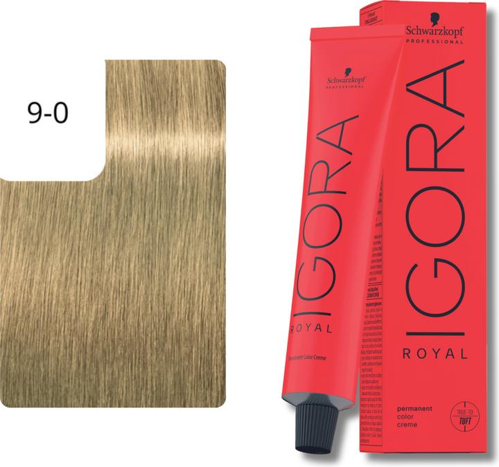 Actual product image Schwarzkopf Professional Igora Royal (9-0 Extra Light Blonde)