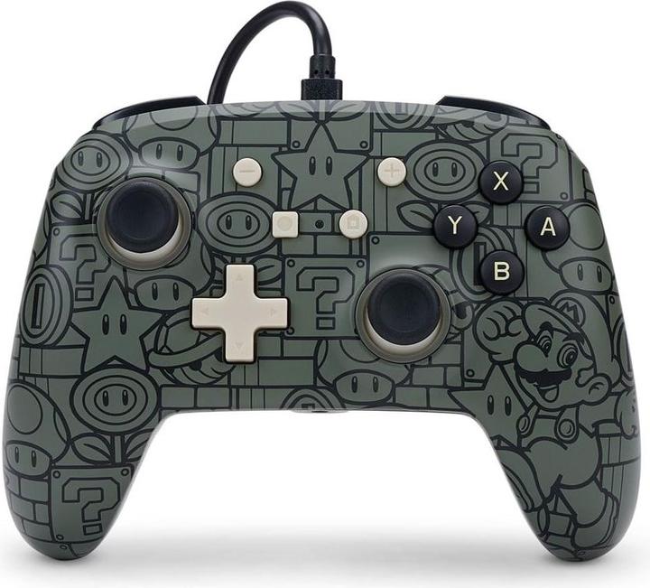 Produktbild PowerA Pro Controller con Filo - Power Up Mario (Switch)