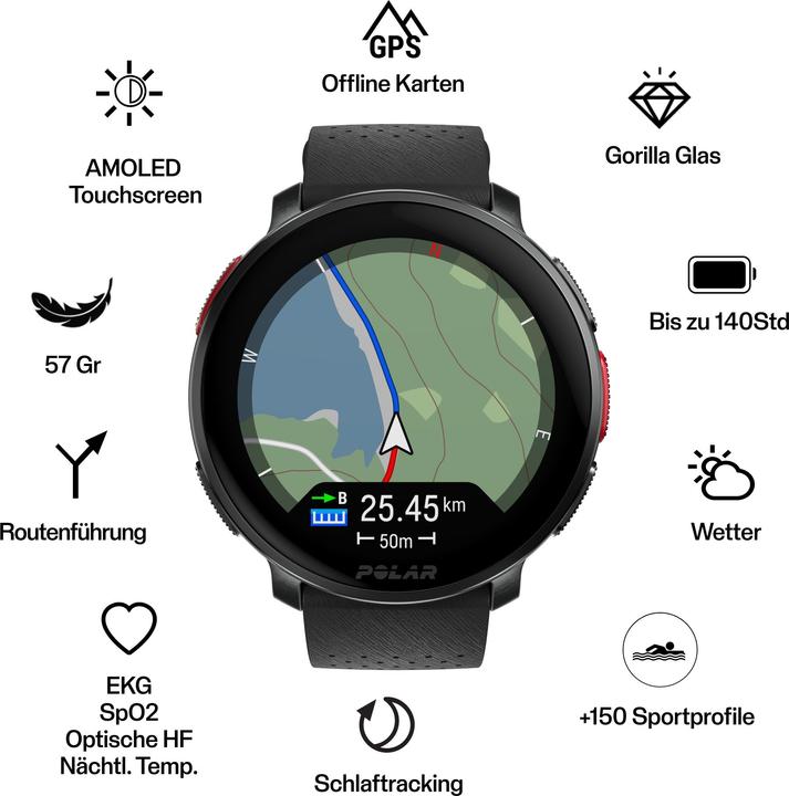 Immagine prodotto Polar Vantage V3, H10 Bundle (47 mm)