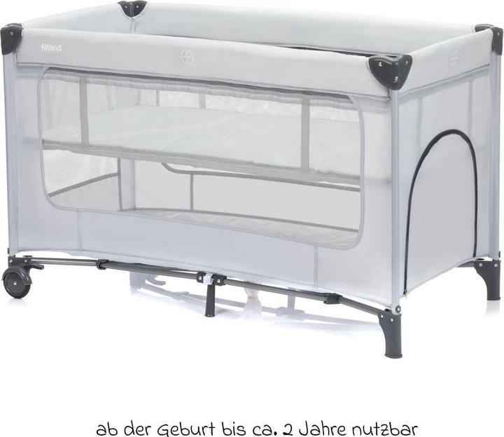 Actual product image Fillikid Capri travel cot