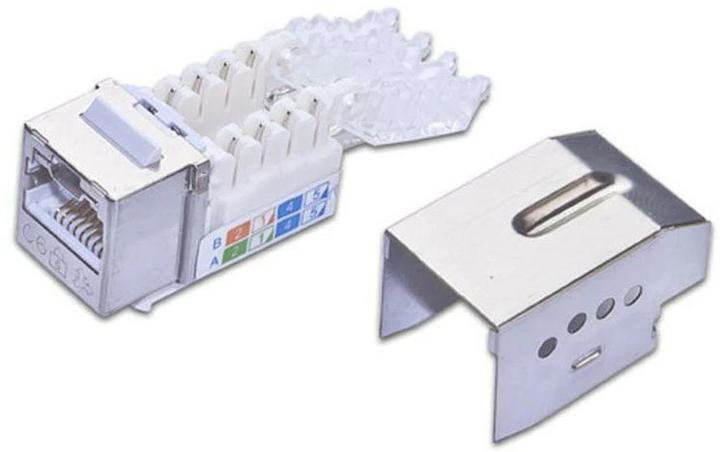Immagine prodotto Wirewin Modulo Keystone KAT6 10 Gigabit Ethernet, con funzione di blocco Sistema Keystone (Modulo Keystone)