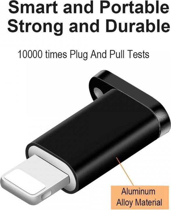 Immagine prodotto PowerGuard Adattatore micro USB Lightning (Micro USB, Lightning)