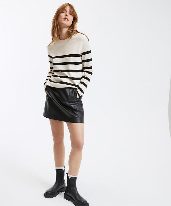 Produktbild La Redoute Collections Gestreifter Basic-Pullover (38)