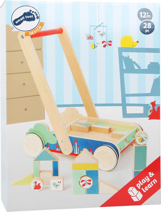 Actual product image small foot Baby walker building blocks Move it