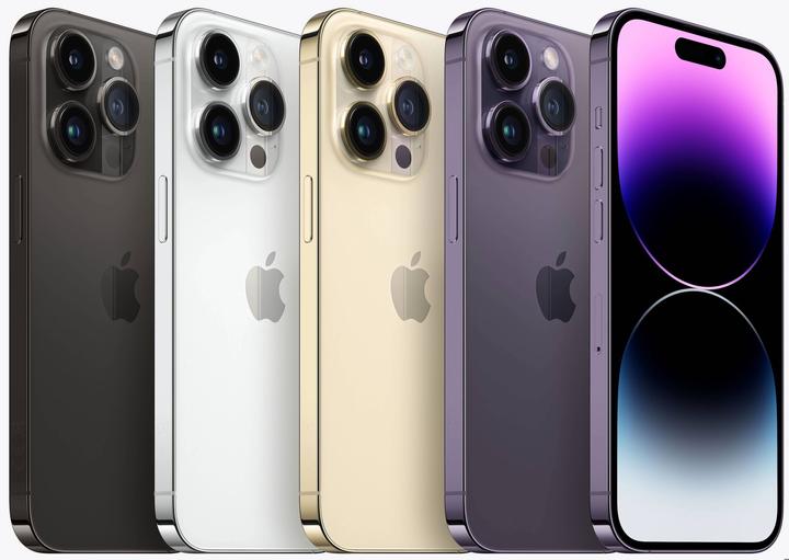 Image du produit Apple iPhone 14 Pro (128 Go, Silver, 6.10", SIM + eSIM, 48 Mpx, 5G)