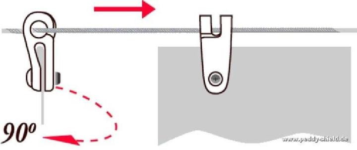 Produktbild Peddy Shield Senkrechtsegel (230 x 140 cm)